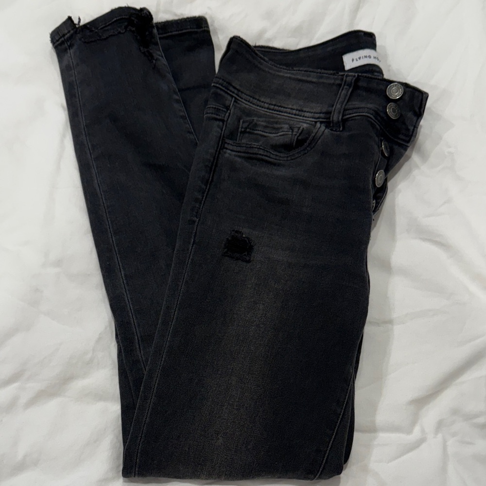 Flying Monkey Black Skinny Jeans